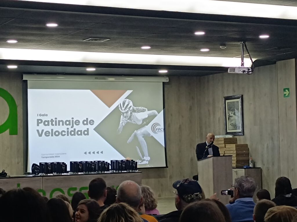gala patinaje velocidad comunidad valenciana premios